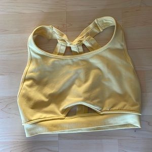 Alphalete Trinity Bra - Lemonade